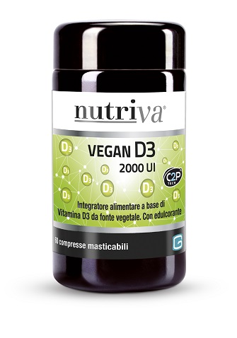 NUTRIVA VEGAN D3 60 COMPRESSE 2000 UI - farmascienza.it