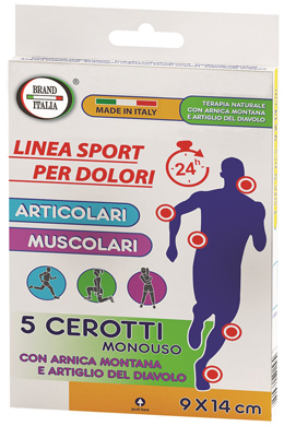 CEROTTI PER DOLORI ARTICOLARI E MUSCOLARI CON ARNICA MONTANA E ARTIGLIO DEL DIAVOLO 9X14CM 5 PEZZI - farmascienza.it