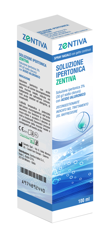 SOLUZIONE IPERTONICA ZENTIVA SPRAY NASALE 100 ML - farmascienza.it