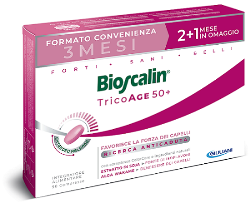 BIOSCALIN TRICOAGE 50+ 90 COMPRESSE PROMO - farmascienza.it