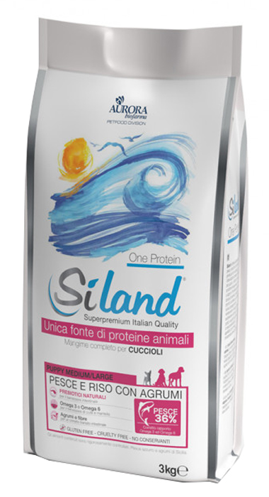 SILAND PUPPY MEDIUM/LARGE PESCE 3 KG - farmascienza.it