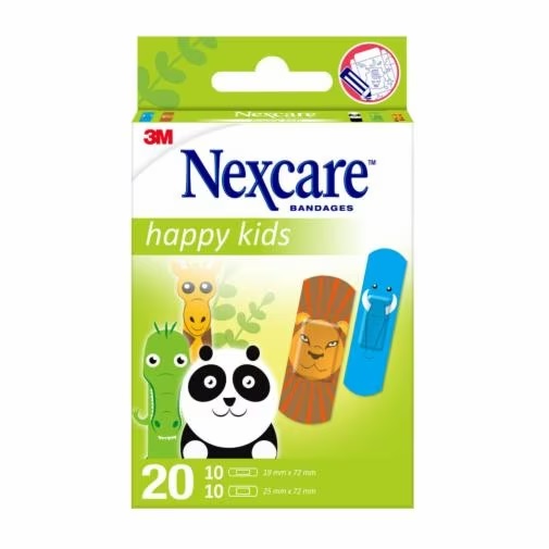 CEROTTI NEXCARE KIDS PLASTERS ANIMALS 20 PEZZI ASSORTITI - farmascienza.it