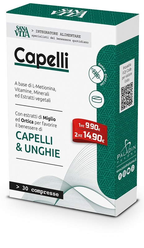 SANAVITA CAPELLI 30 COMPRESSE - farmascienza.it