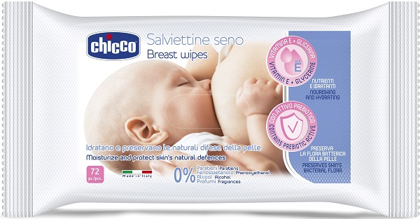 CHICCO SALVIETTE DETERGENTI PER IL SENO 72 PEZZI - farmascienza.it