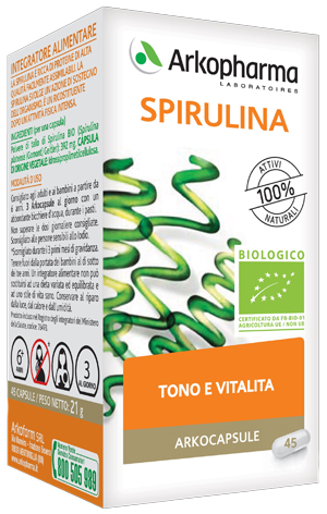 ARKO CAPSULE SPIRULINA BIO 45 CAPSULE - farmascienza.it