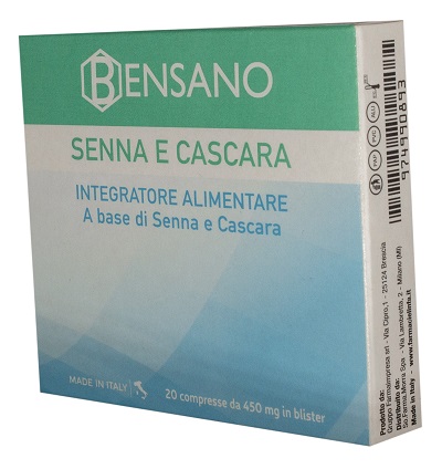 BENSANO SENNA E CASCARA 20 COMPRESSE - farmascienza.it