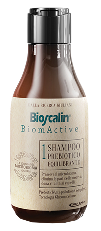 BIOSCALIN BIOMACTIVE SHAMPOO PREBIOTICO EQUILIBRANTE 200 ML - farmascienza.it