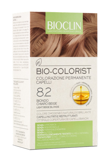 BIOCLIN BIO COLORIST 8,2 BIONDO CHIARO BEIGE - farmascienza.it