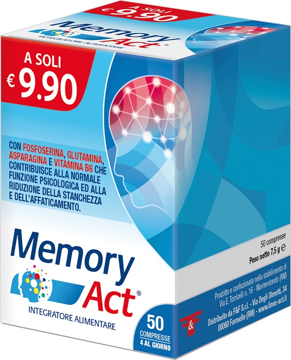 MEMORY ACT 50 COMPRESSE - farmascienza.it