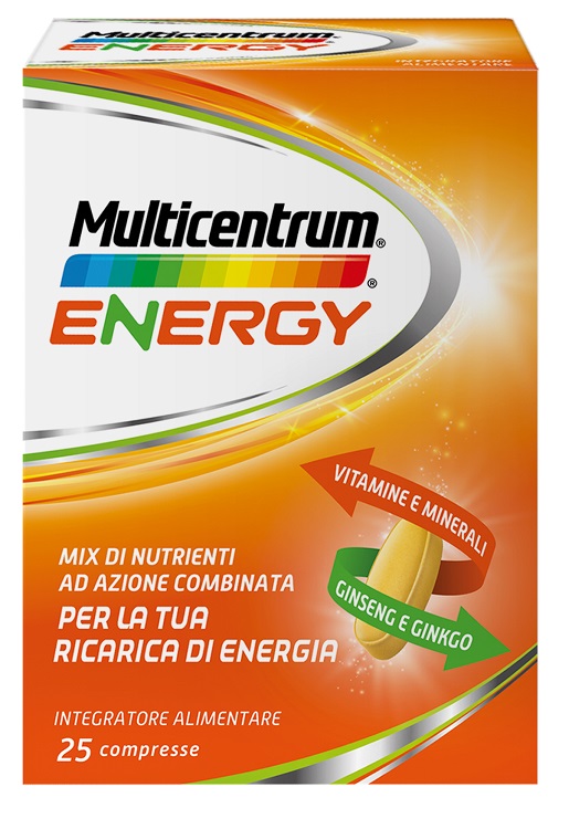 MULTICENTRUM MC ENERGY 25 COMPRESSE - farmascienza.it