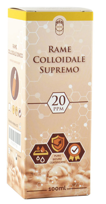 RAME COLLOIDALE SUPREMO 20PPM 100 ML - farmascienza.it