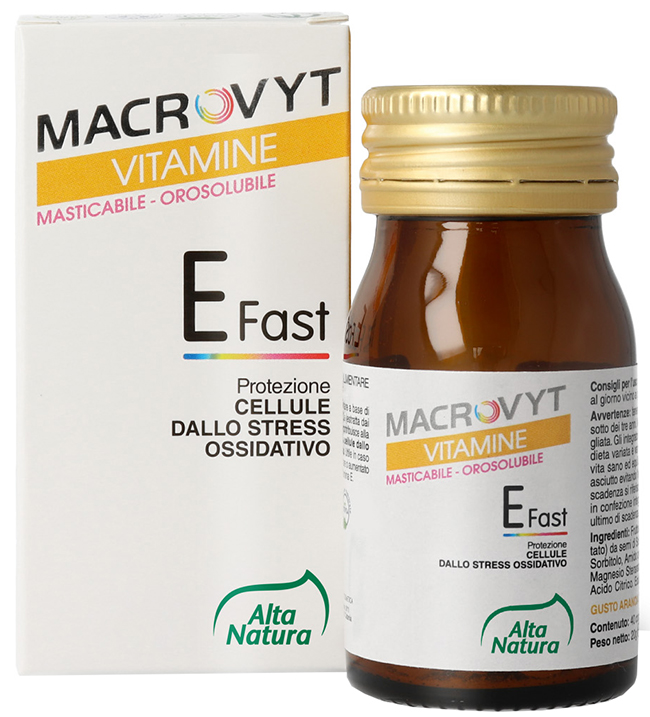 MACROVYT VITAMINA E 40 COMPRESSE FAST - farmascienza.it