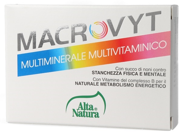 MACROVYT MULTIVITAMINE MULTIMINERALI 30 COMPRESSE - farmascienza.it