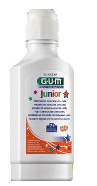 GUM JUNIOR MONSTER COLLUTORIO 300 ML PER BAMBINI DAI 6 ANNI IN SU - farmascienza.it