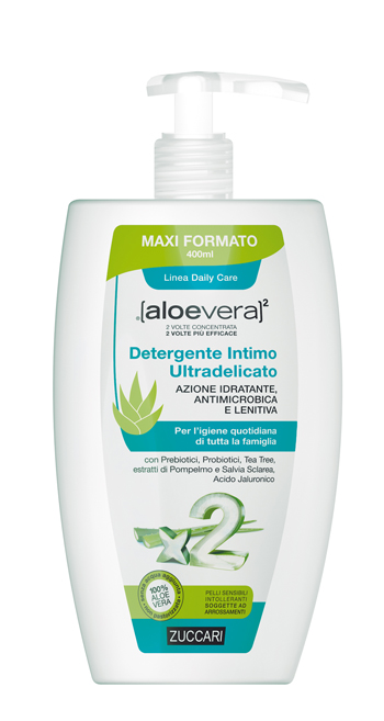 ALOEVERA2 DETERGENTE INTIMO ULTRADELICATO 400 ML - farmascienza.it