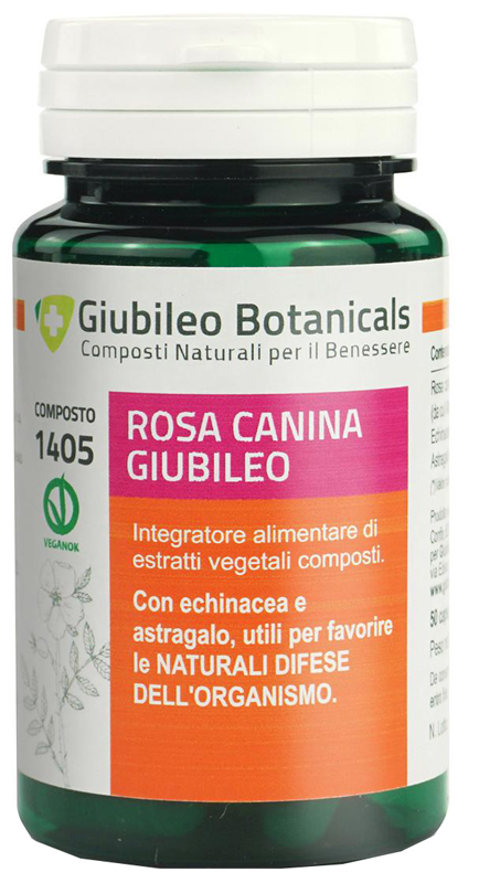 GIUBILEO BOTANICALS ROSA CANINA 50 CAPSULE - farmascienza.it
