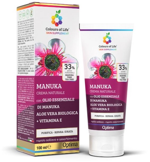 COLOURS OF LIFE SKIN SUPPLEMENT MANUKA CREMA 100 ML - farmascienza.it