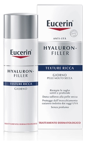 EUCERIN HYALURON-FILLER TEXTURE RICCA GIORNO 50 ML - farmascienza.it