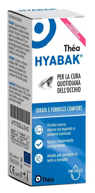 SOLUZIONE OFTALMICA MULTIDOSE HYABAK 5 ML - farmascienza.it