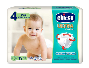 CHICCO PANNOLINO ULTRA CHICCHO MAXI 19 X 10 - farmascienza.it