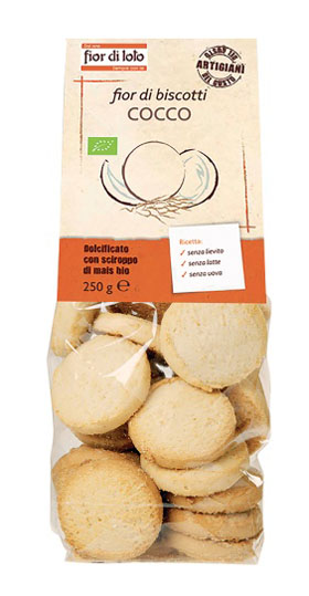 FIOR DI BISCOTTI COCCO 250 G - farmascienza.it