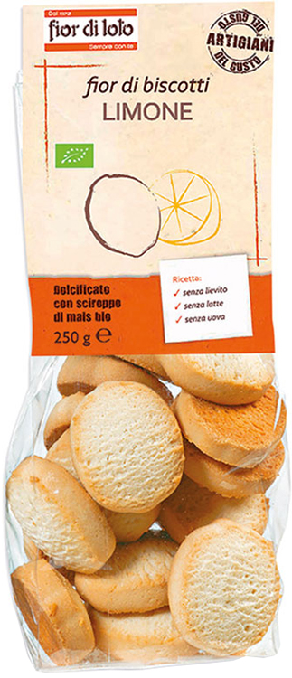 FIOR DI BISCOTTI LIMONE 250 G - farmascienza.it