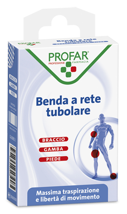 BENDA A RETE ELASTICA BRACCIA PIEDE GAMBA 3 MT TESI CALIBRO 3 PROFAR - farmascienza.it