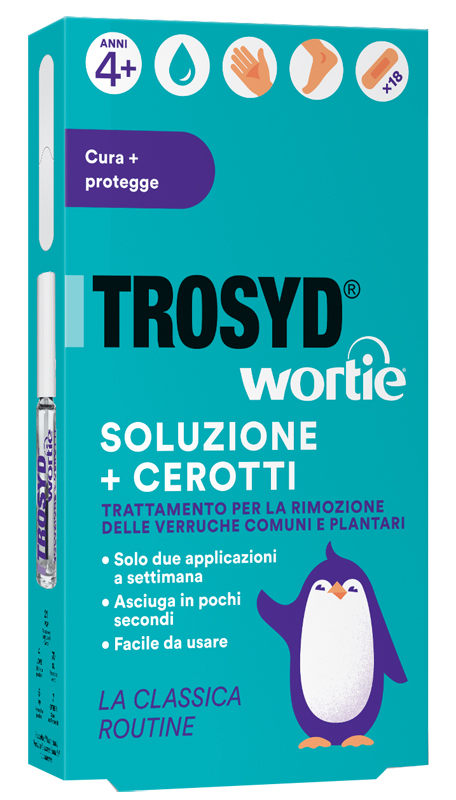 TROSYD WORTIE SOLUZIONE + CEROTTI - farmascienza.it