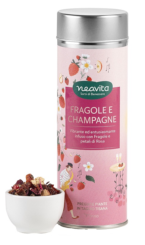 NEAVITA INFUSO FRAGOLE CHAMPAGNE 100 G - farmascienza.it