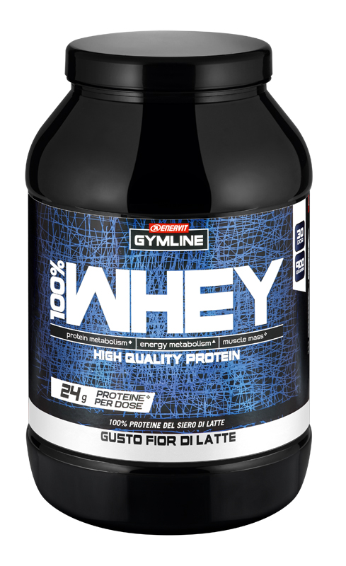 GYMLINE 100% WHEY CONCENTRATE LATTE 900 G - farmascienza.it