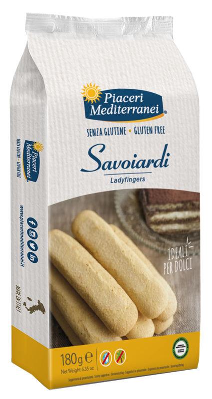 PIACERI MEDITERRANEI SAVOIARDI 180 G - farmascienza.it