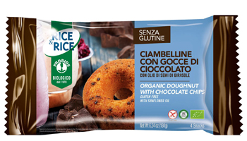 RICE&RICE CIAMBELLINE CON GOCCE DI CIOCCOLATO 4 X 45 G - farmascienza.it