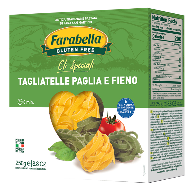 FARABELLA TAGLIATELLE PAGLIA FIENO 250 G - farmascienza.it