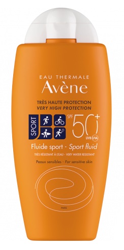 EAU THERMALE AVENE SOLARE FLUIDO SPORT SPF 50+ 100 ML - farmascienza.it