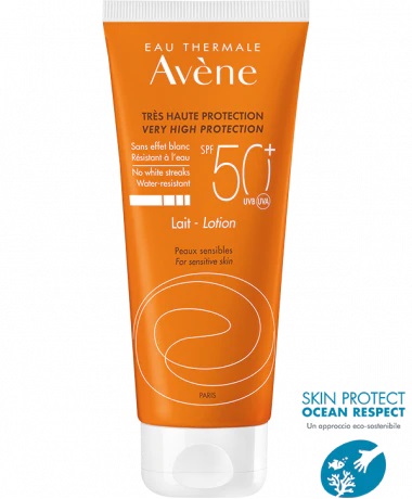 EAU THERMALE AVENE SOLARE LATTE SPF50+ 100 ML NUOVA FORMULA - farmascienza.it