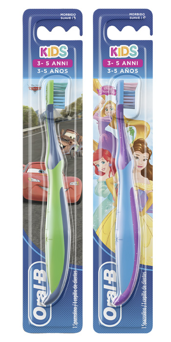ORALB KIDS SPAZZOLINO MANUALE CARS&PRINCESS 3-5 ANNI - farmascienza.it