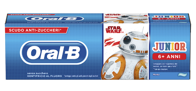 ORALB KIDS STAR WARS DENTIFRICIO 6+ 75 ML - farmascienza.it