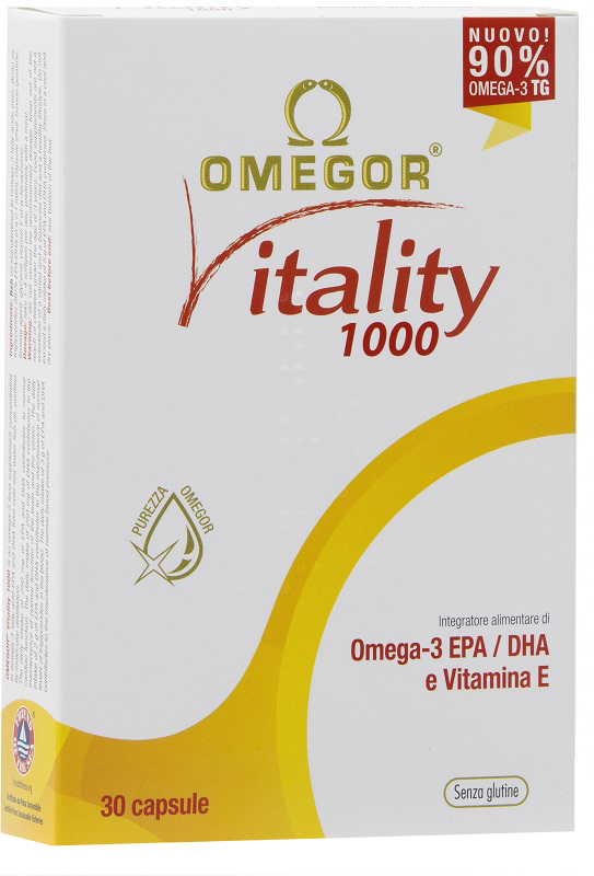 OMEGOR VITALITY 1000 30 CAPSULE MOLLI - farmascienza.it