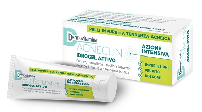 DERMOVITAMINA ACNECLIN IDROGEL ATTIVO AZIONE INTENSIVA 40 ML - farmascienza.it