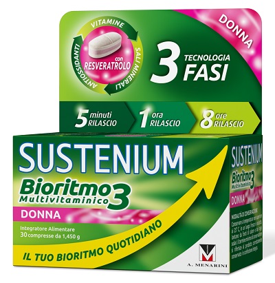 SUSTENIUM BIORITMO3 DONNA ADULTA 30 COMPRESSE - farmascienza.it