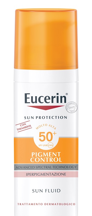 EUCERIN SUN PROTECTION SPF 50+ PIGMENT CONTROL SUN FLUID 50 ML - farmascienza.it
