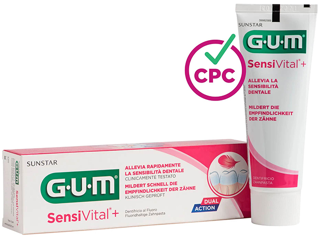 GUM SENSIVITAL + DENTIFRICIO 75 ML - farmascienza.it