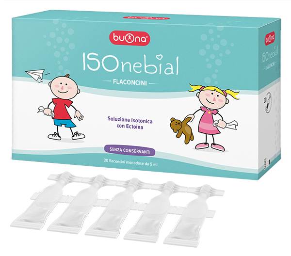 ISONEBIAL FLACONCINI SOLUZIONE ISOTONICA 0,9% CON AGGIUNTA DI ECTOINA 20X5 ML - farmascienza.it