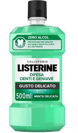 LISTERINE DENTI & GENGIVE DELICATO 500 ML - farmascienza.it