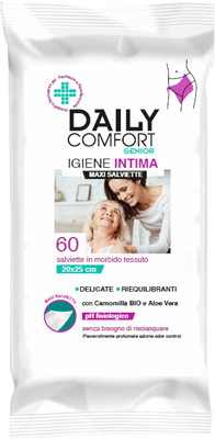 DAILY COMFORT SENIOR PANNI DETERGENTI IGIENE INTIMA 60 PEZZI - farmascienza.it
