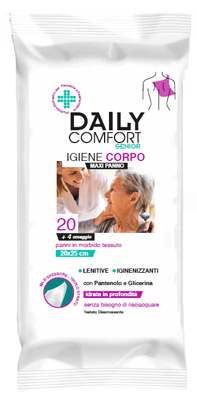 DAILY COMFORT SENIOR PANNI IGIENE CORPO 24 PEZZI - farmascienza.it