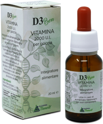 D3 BEN VITAMINA 20 ML - farmascienza.it