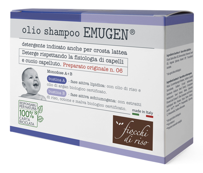 FIOCCHI DI RISO EMUGEN OLIO SHAMPOO ULTRADELICATO 45 ML - farmascienza.it