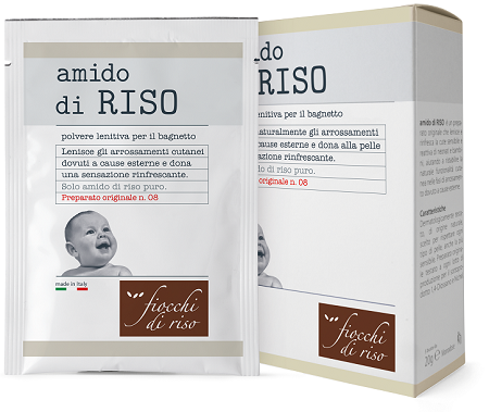 FIOCCHI DI RISO AMIDO DI RISO POLVERE LENITIVO 100 G - farmascienza.it