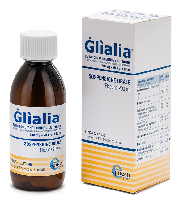 GLIALIA SOSPENSIONE ORALE 700 MG + 70 MG 200 ML - farmascienza.it